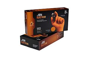 Перчатки JetaPro JSN NATRIX размер L оранжевые малярные нитриловые 25 пар