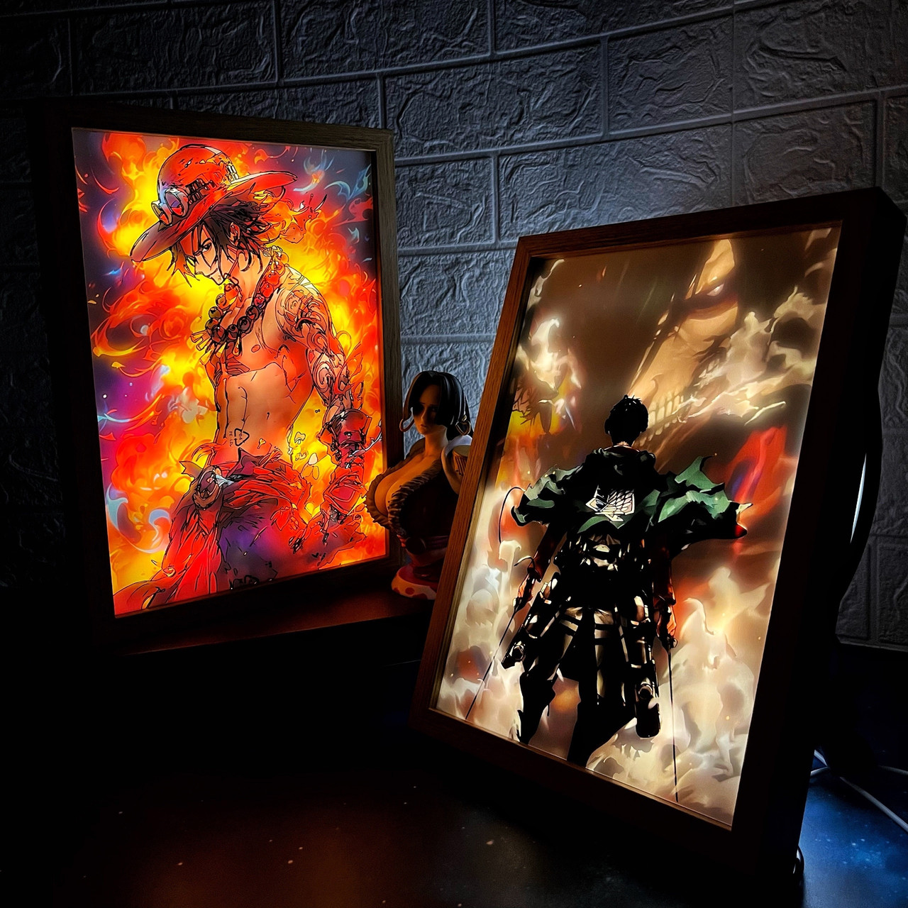 Cветильники-картины по аниме (в ассортименте), фото 1