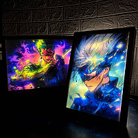 Cветильники-картины по аниме (в ассортименте), фото 2