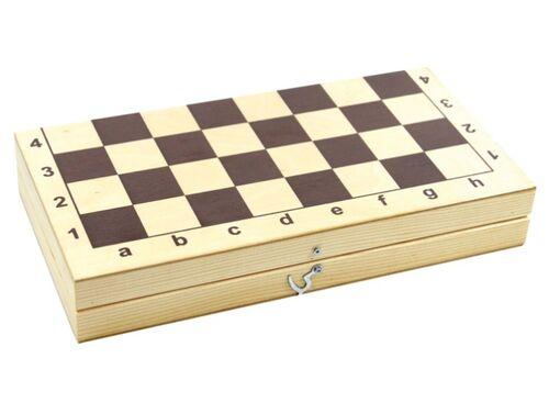 Игра настольная «Шахматы» пластмассовые (деревянное поле 29х29 см) - фото 3 - id-p78387150
