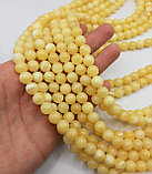 Нефрит медовый, 8мм, фото 2