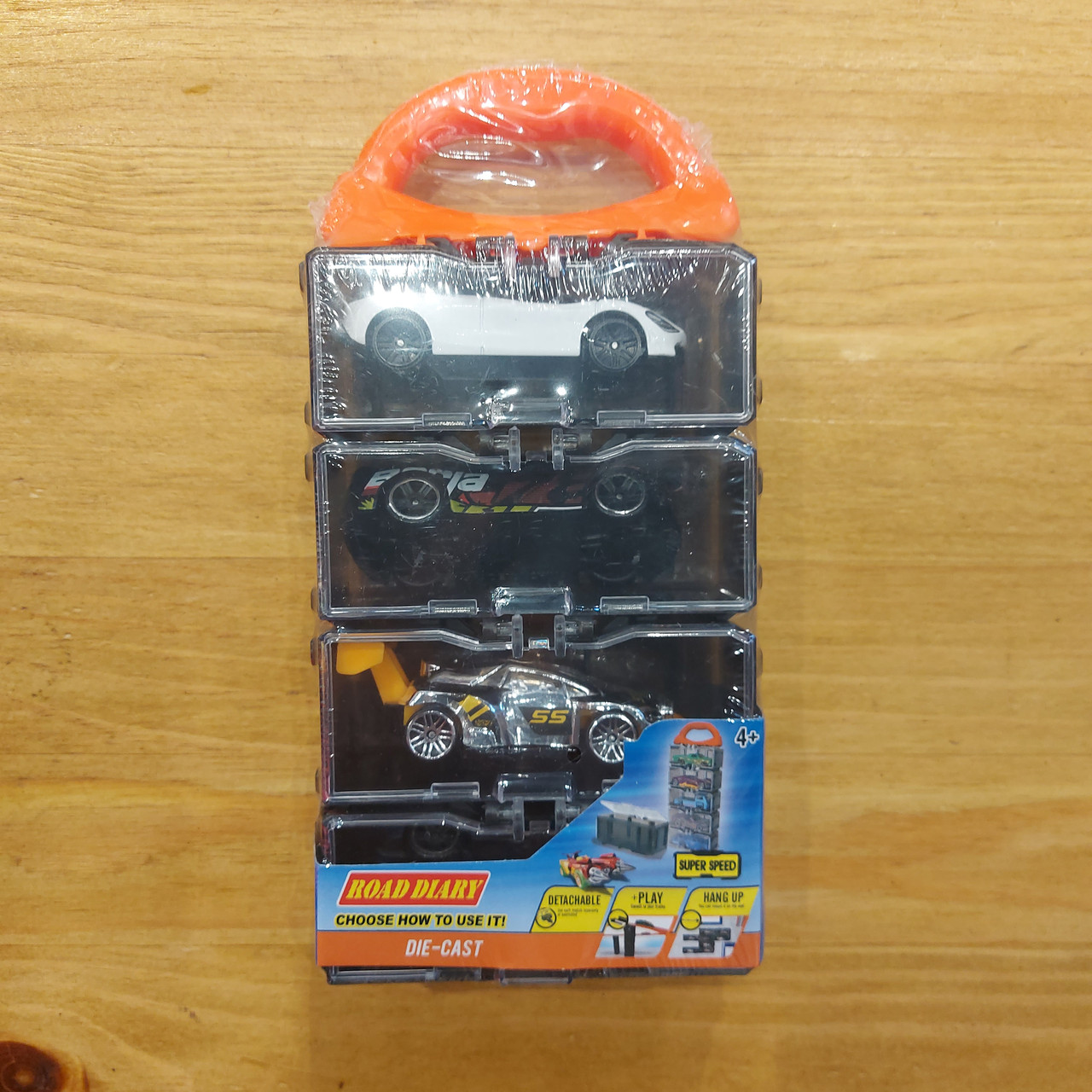 Машинки Road Diary . Alloy Car. Хотвилс. Набор из 4-х машинок - гараж. Отличный подарок!, фото 1