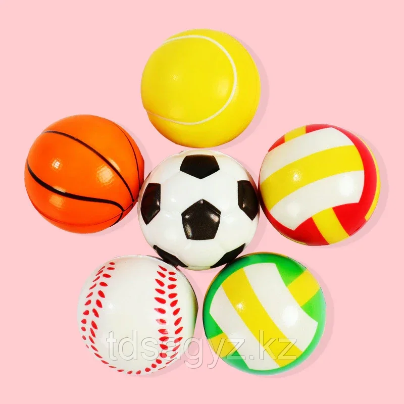 Мячи 45 мм "Спорт" (20 шт в уп) (цена за 1шт - 62,5тг)