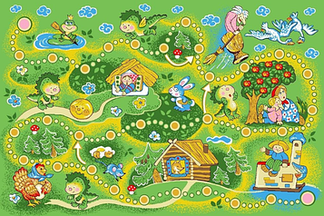 Детский коврик Нева-Тафт сказка, 1,0х1,5 м