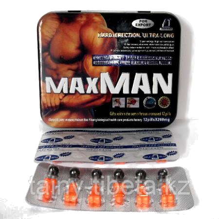 Таблетки для потенции Maxman
