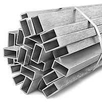 Алюминиевая труба прямоугольная х/д 50х30х0.4 - ГОСТ 18475-82