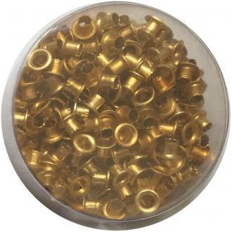 Люверсы для дырокола, 250 штук, диаметр 4,5 мм, золотистый, Attache