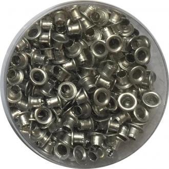 Люверсы для дырокола, 250 штук, диаметр 4,5 мм, серебристый, Attache - фото 1 - id-p111021824