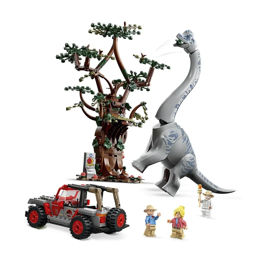 76960 Lego Jurassic Park Открытие Брахиозавра, Лего Парк Юрского периода - фото 3 - id-p111022202