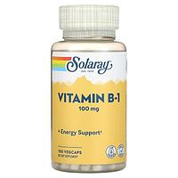 Solaray, Витамин В1 (тиамин), 100 мг, 100 капсул