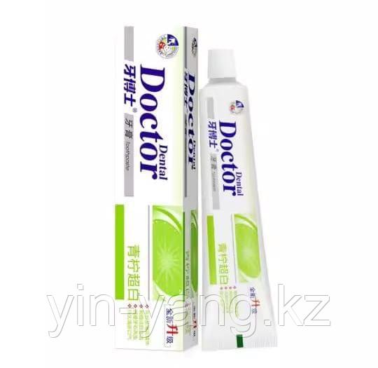 Отбеливающая зубная паста Doktor Dental со вкусом лайма, 105 г - фото 2 - id-p111031245