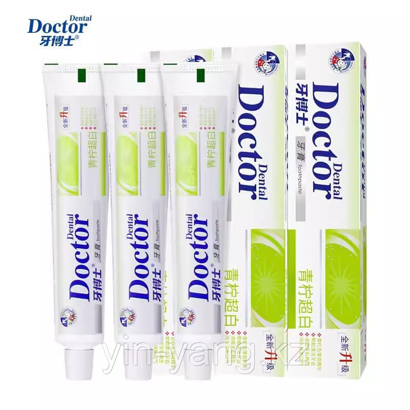 Отбеливающая зубная паста Doktor Dental со вкусом лайма, 105 г