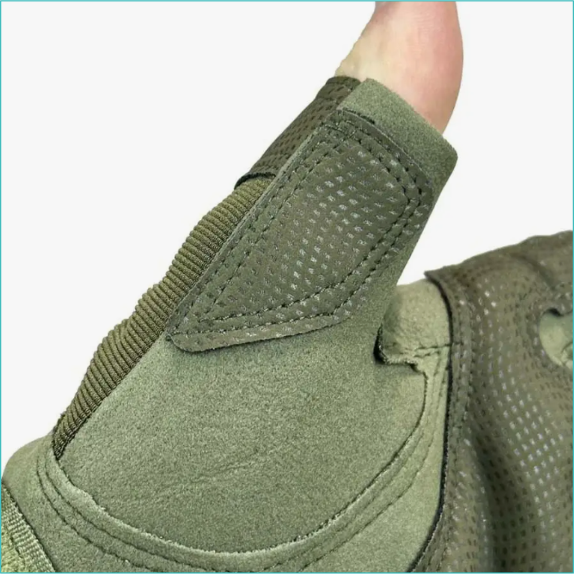 Перчатки тактические "Factory Pilot Gloves" Shot Green (Размер 8 (M) - фото 6 - id-p111034384