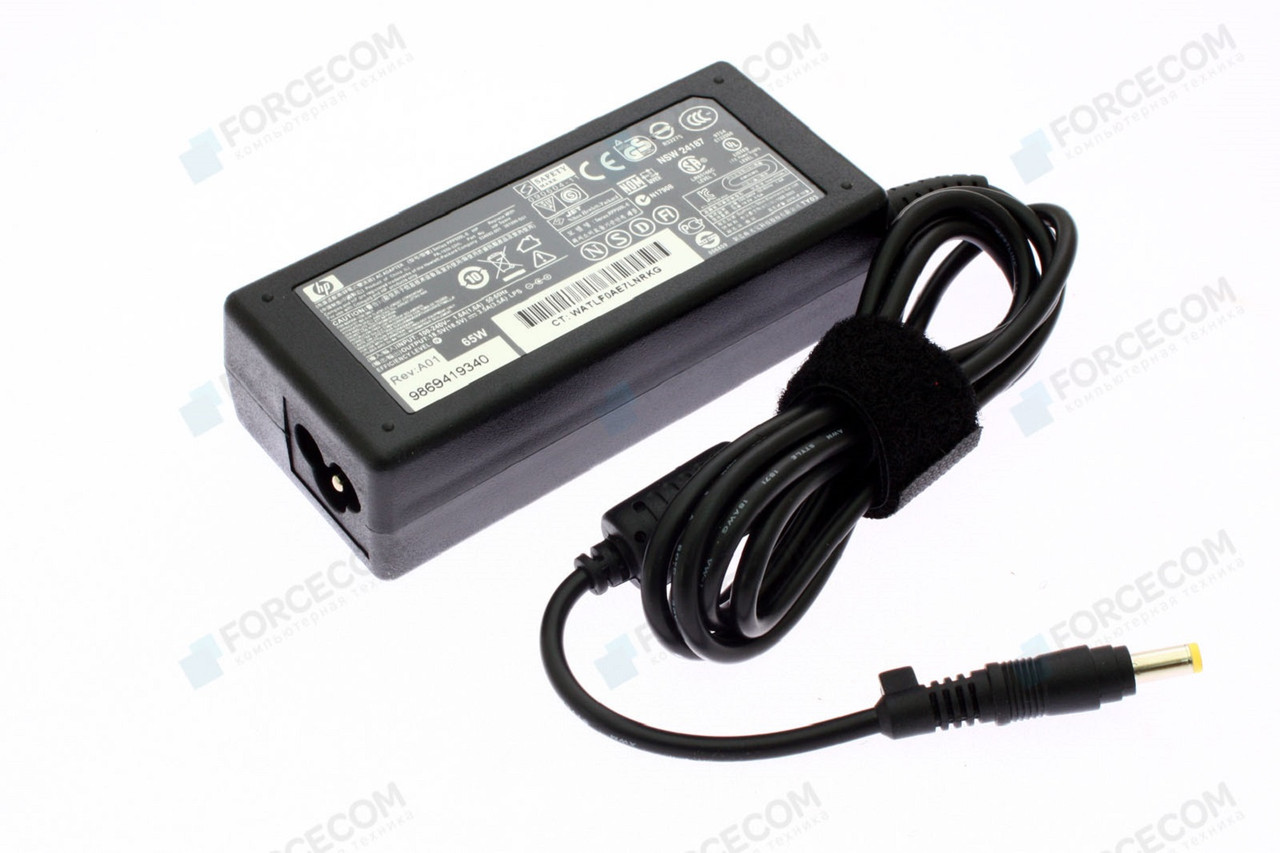 Зарядное устройство для ноутбука 90W HP PA-1650-02C, 18.5V/65W (3.5A)