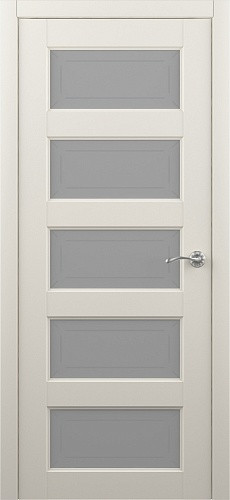 Межкомнатная дверь Albero Эрмитаж-6 Полотно остекленное (ПО), 2000мм×700мм, Ваниль - фото 1 - id-p111034868