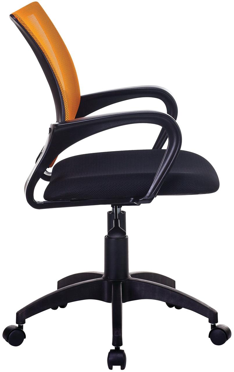 Кресло рабочее Бюрократ оранжевый\черный - фото 3 - id-p111034899