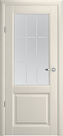 Межкомнатная дверь Albero Эрмитаж-4 2000мм×700мм, Полотно остекленное (ПО), Ваниль
