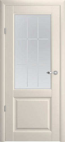 Межкомнатная дверь Albero Эрмитаж-4 Полотно остекленное (ПО), 2000мм×700мм, Ваниль - фото 1 - id-p111034933