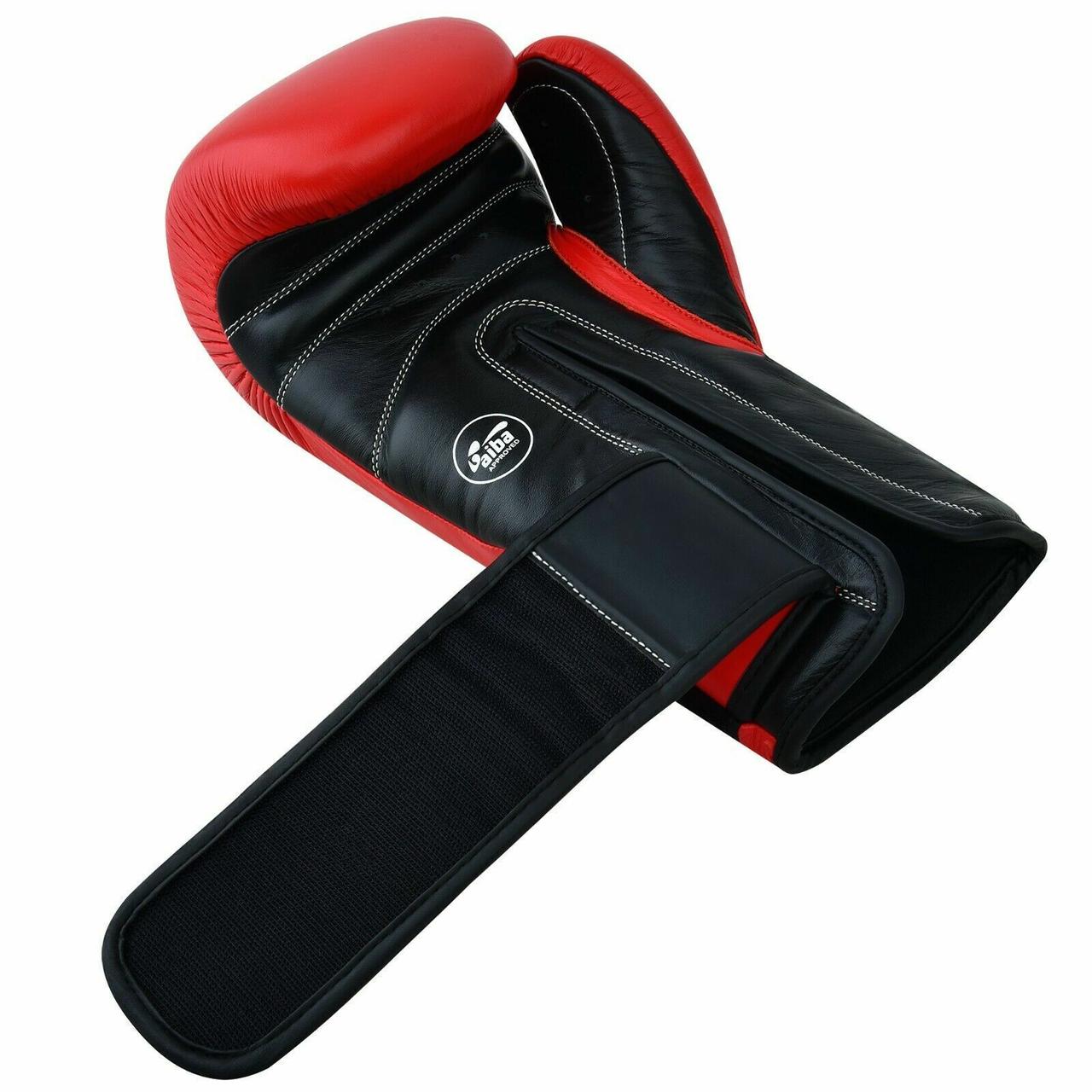 Боксерские перчатки 14 oz Velo AIBA (Red) - фото 3 - id-p111039105