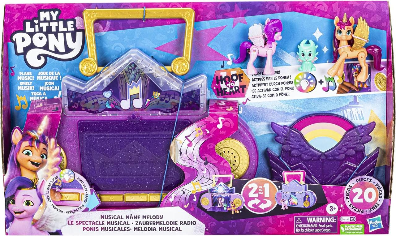 Hasbro My Little Pony Набор Музыкальный центр Караоке сцена и Салон - фото 1 - id-p111015379