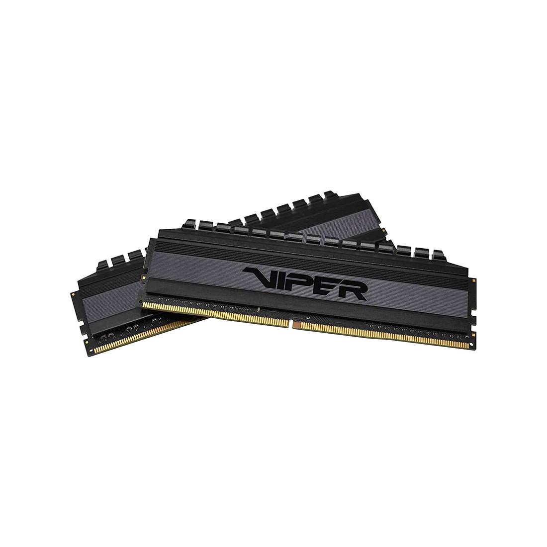 Комплект модулей памяти Patriot Memory Viper 4 Blackout PVB432G300C6K DDR4 32GB (Kit 2x16GB) 3000MHz - фото 1 - id-p111044495