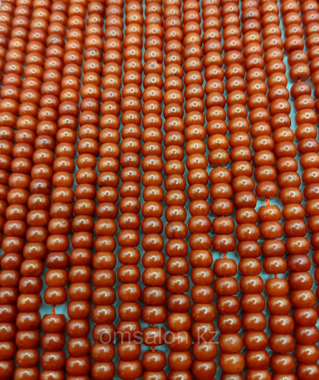 Коралл красный, рондели, 5×3мм - фото 4 - id-p111045065