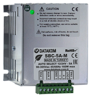 Зарядное устройство Datakom SBC-5A-M (12В/24B, 5A, 100-240B)