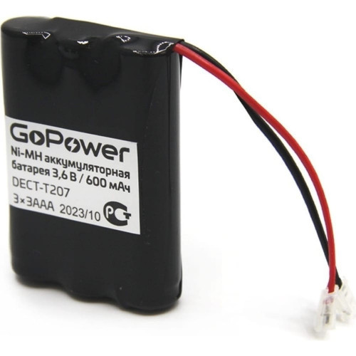 GoPower T207 PC1 NI-MH 600mAh батарейка (00-00015311) - фото 1 - id-p111045409