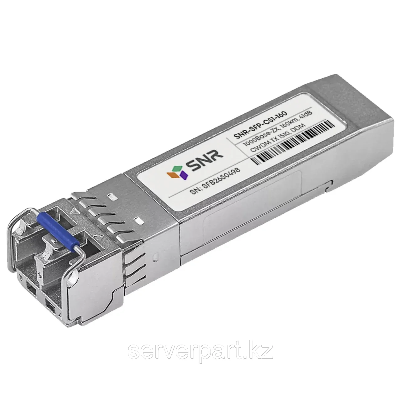 Модуль SFP CWDM оптический, дальность до 160км (41dB), 1510нм (SNR-SFP-C51-160)