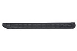 Пороги алюминиевые Slitkoff "Premium Black" 2100 черные Audi Q7 (2010-2015), фото 3