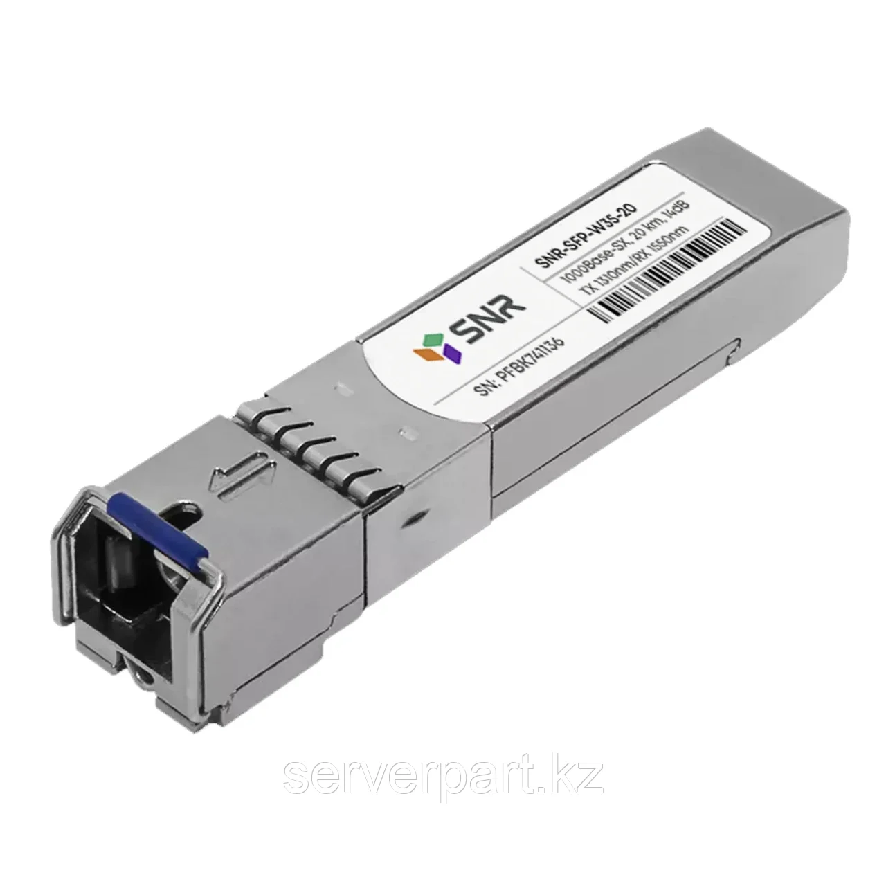 Модуль SFP WDM, дальность до 20км LC (14dB), 1310нм (SNR-SFP-W35-20-LC) - фото 1 - id-p111047790