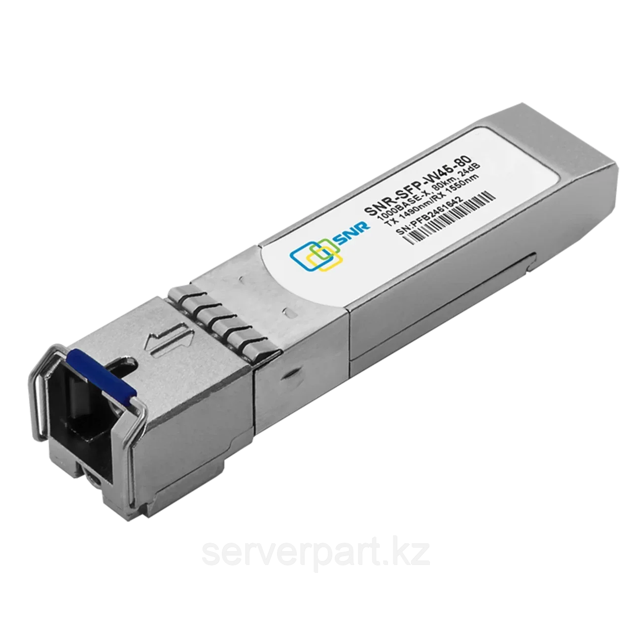 Модуль SFP WDM, дальность до 80км (24dB), 1490/1550нм (SNR-SFP-W45-80)