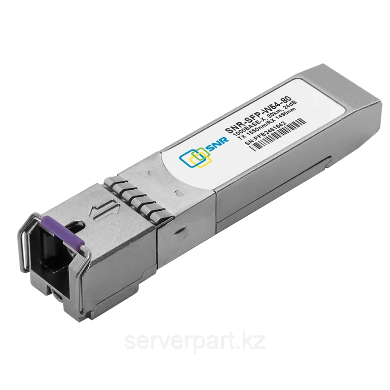 Модуль SFP WDM, дальность до 80км (24dB), 1550/1490нм (SNR-SFP-W54-80) - фото 1 - id-p111047855