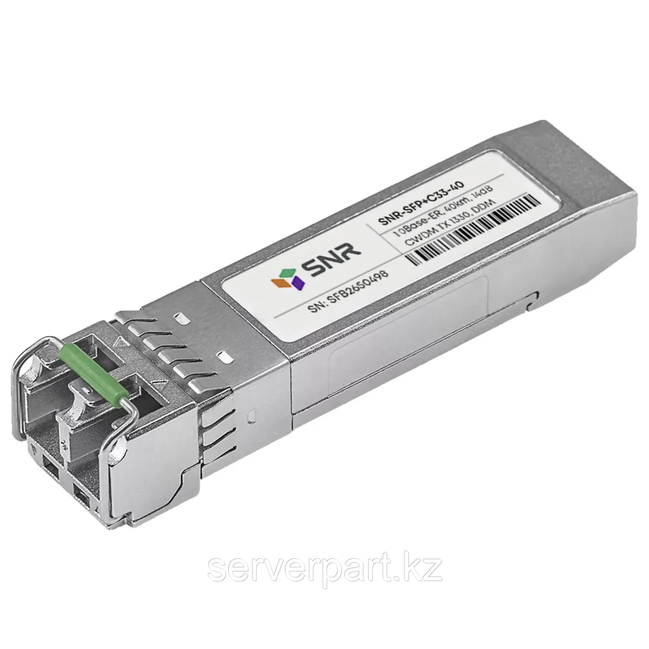 Модуль SFP+ CWDM оптический, дальность до 40км (14dB), 1330нм (SNR-SFP+C33-40)