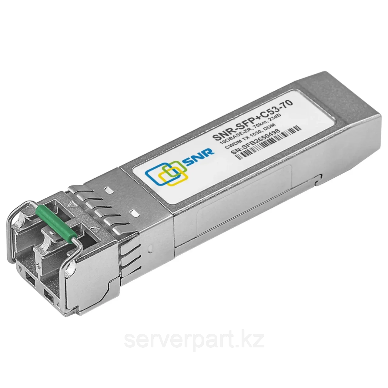 Модуль SFP+ CWDM оптический, дальность до 70км (23dB), 1530нм (SNR-SFP+C53-70)