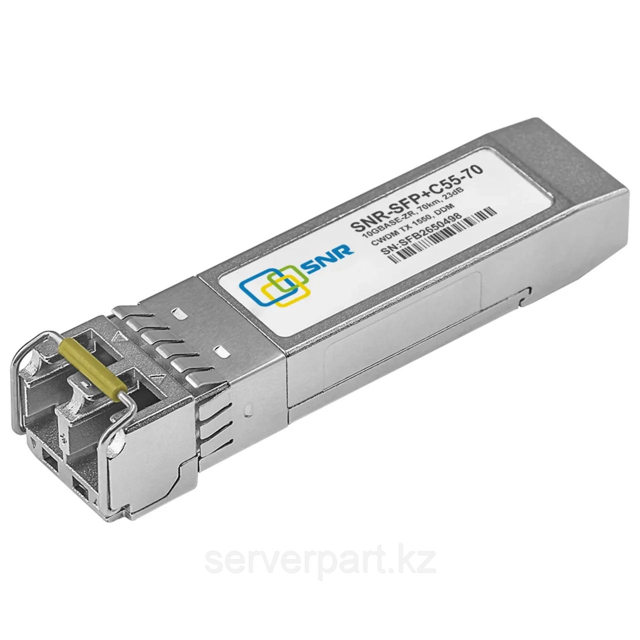 Модуль SFP+ CWDM оптический, дальность до 70км (23dB), 1550нм (SNR-SFP+C55-70)
