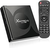 TV Box X88 PRO13 4/32 Гб Android13.0 ТВ приставка Smart TV UHD 8K RK3528 Quad-Core 64bit Cortex-A53 smartbox