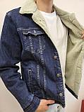Мужская джинсовая куртка, фото 4