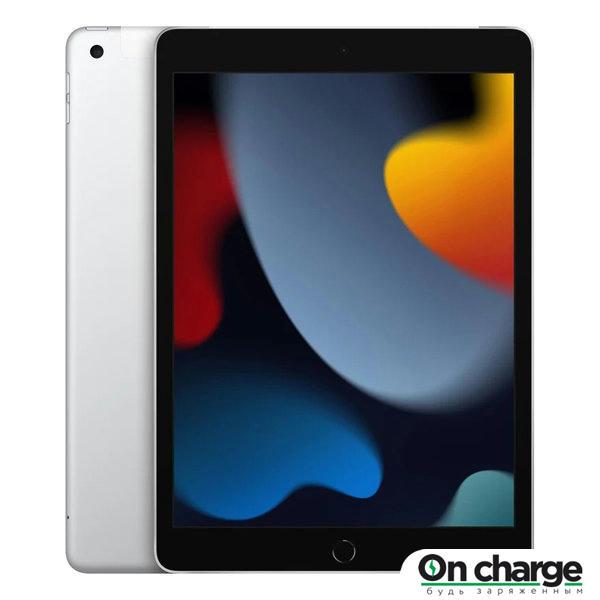 IPad 10.2" (2021) 256 GB Wi-Fi + Cellular (Silver / Серебристый) - фото 1 - id-p111048689