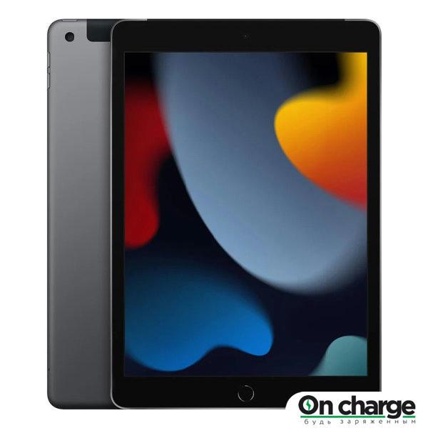 IPad 10.2" (2021) 256 GB Wi-Fi + Cellular (Space Gray / Серый космос) - фото 1 - id-p111048690