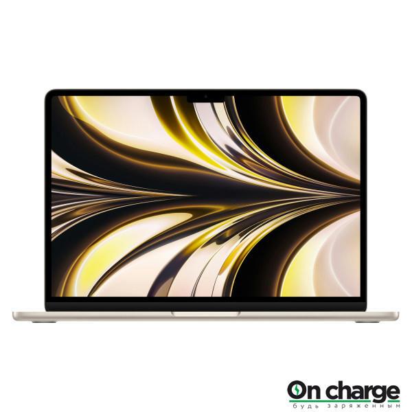 MacBook Air 13,6" (M2, 2022) 16 ГБ, 512 ГБ SSD, Apple graphics 10-core, Starlight - фото 1 - id-p111048723