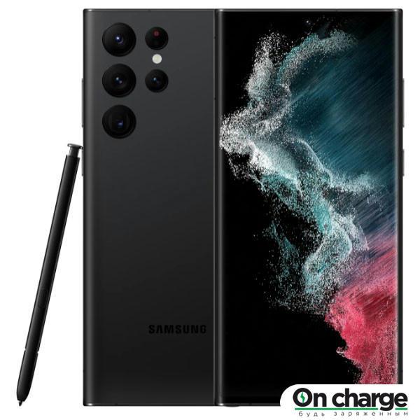Смартфон Samsung Galaxy S22 Ultra 8 ГБ/128 ГБ (Phantom Black / Черный Фантом) - фото 1 - id-p111048910