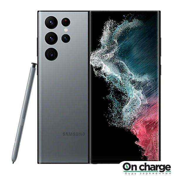 Смартфон Samsung Galaxy S22 Ultra 12 ГБ/512 ГБ (Graphite / Графитовый) - фото 1 - id-p111048920