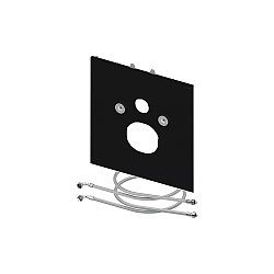 Стеклянная панель TECElux для установки унитаза-биде TECEone (черная)