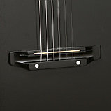 Акустическая гитара 6-ти струнная, менз. 650мм., струны металл, головка без пазов, фото 5