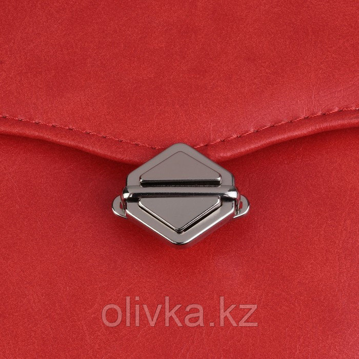 Застёжка для сумки, 3,1 × 3,1 см, цвет серебряный - фото 4 - id-p110923989