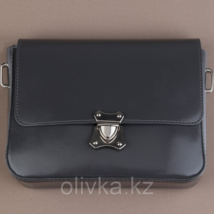 Застёжка для сумки, 4 × 4,2 см, цвет серебряный - фото 5 - id-p110924410