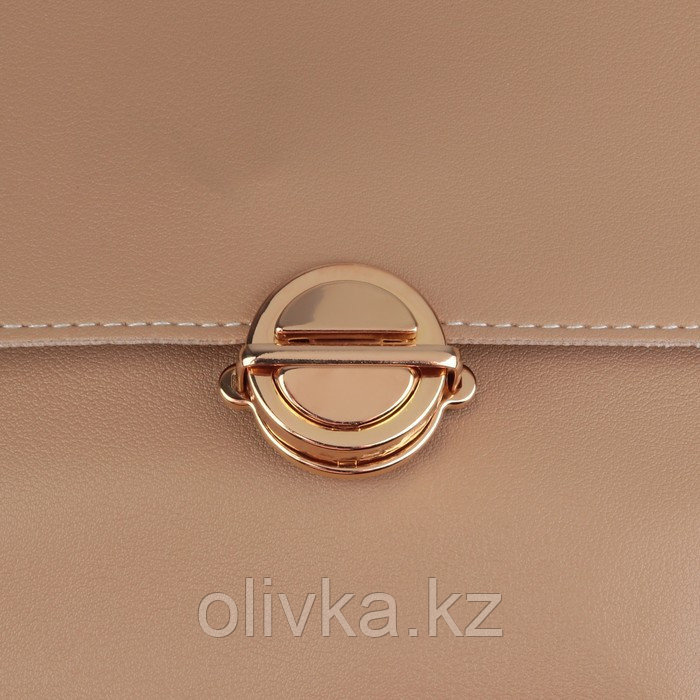 Застёжка для сумки, 3 × 3 см, цвет золотой - фото 4 - id-p110924521