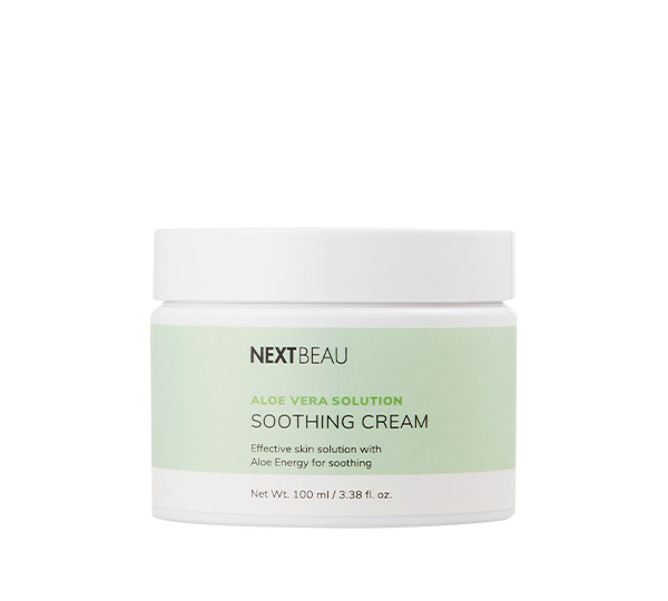 NEXTBEAU Крем для лица Aloe Vera Solution Soothing Cream / 100 мл.