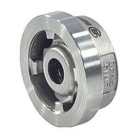 Клапан обратный сталь углеродистая осевой диск нерж 170-02 межфл DS02A4698